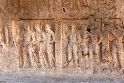 سنگ نگاره شماره دو شاپور یکم 